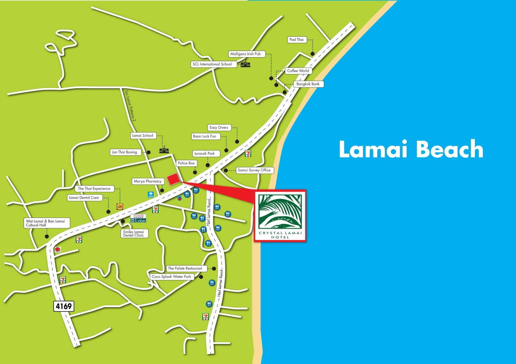 Crystal Lamai Hotel Екстер'єр фото